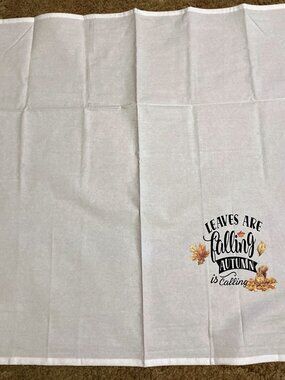 Handcrafted Autumn Towel